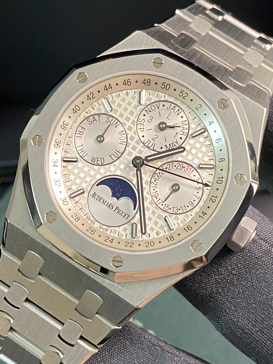 Audemars Piguet Royal Oak Perpetual Calendar - 2017 - Silver Dial - 26574ST - *FULL SET*