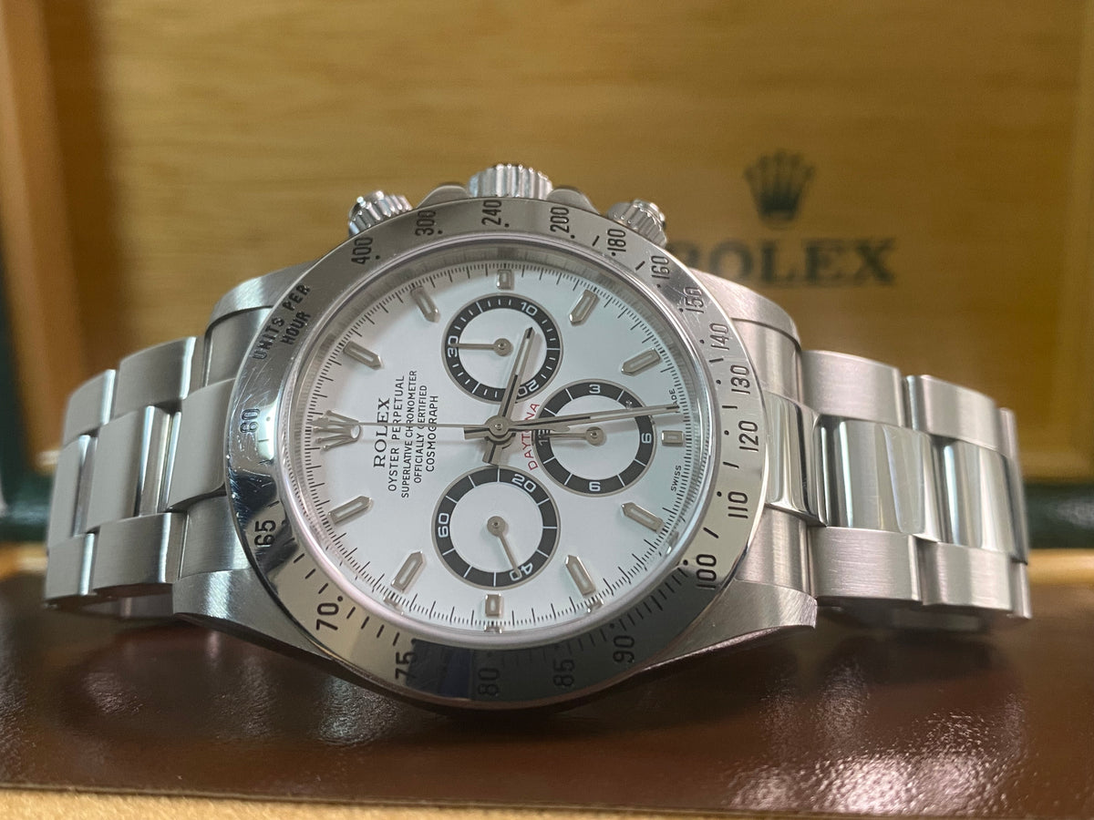 Rolex Steel Cosmograph Daytona - A serial - Zenith Movement - SEL - 16520 *UNPOLISHED*