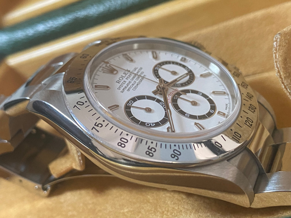 Rolex Steel Cosmograph Daytona - A serial - Zenith Movement - SEL - 16520 *UNPOLISHED*