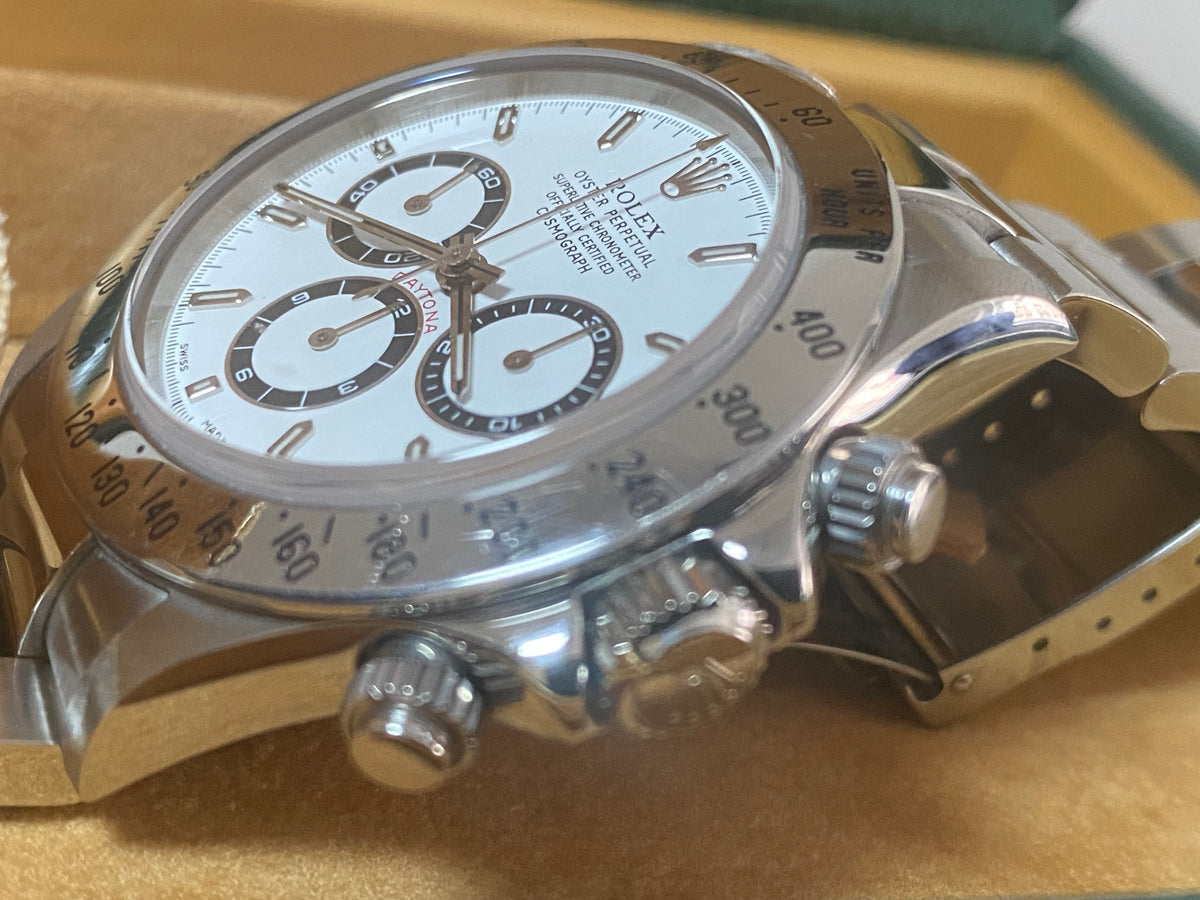 Rolex Steel Cosmograph Daytona - A serial - Zenith Movement - SEL - 16520 *UNPOLISHED*