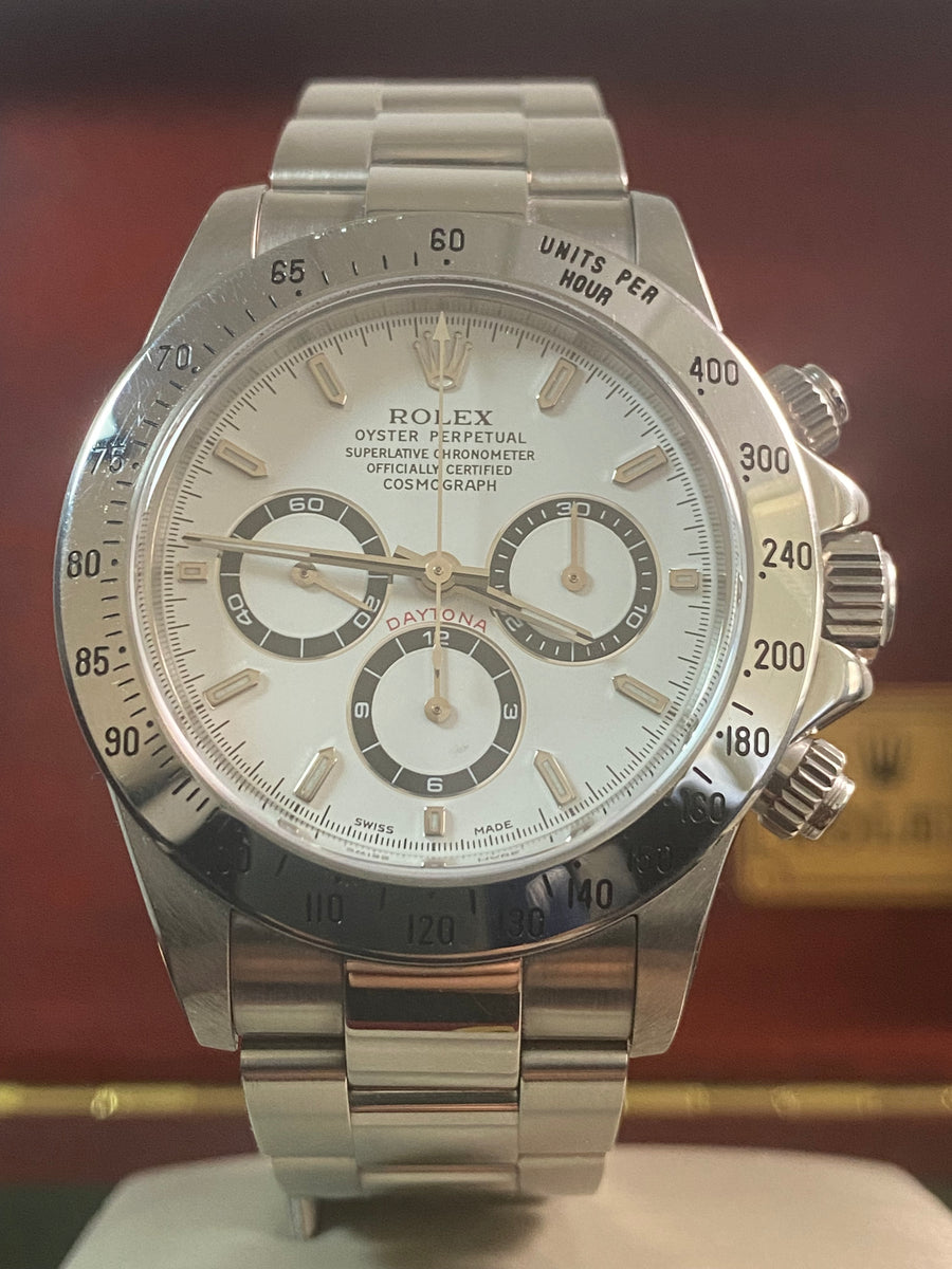 Rolex Steel Cosmograph Daytona - A serial - Zenith Movement - SEL - 16520 *UNPOLISHED*