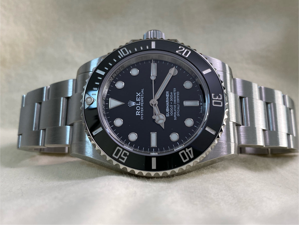 Rolex Steel Submariner No Date - 2021 - Black Dial - 124060 *FULL SET*