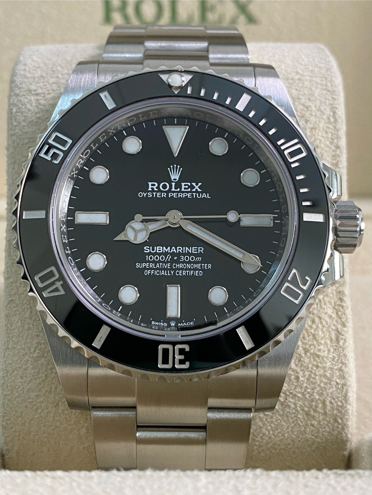 Rolex Steel Submariner No Date - 2021 - Black Dial - 124060 *FULL SET*