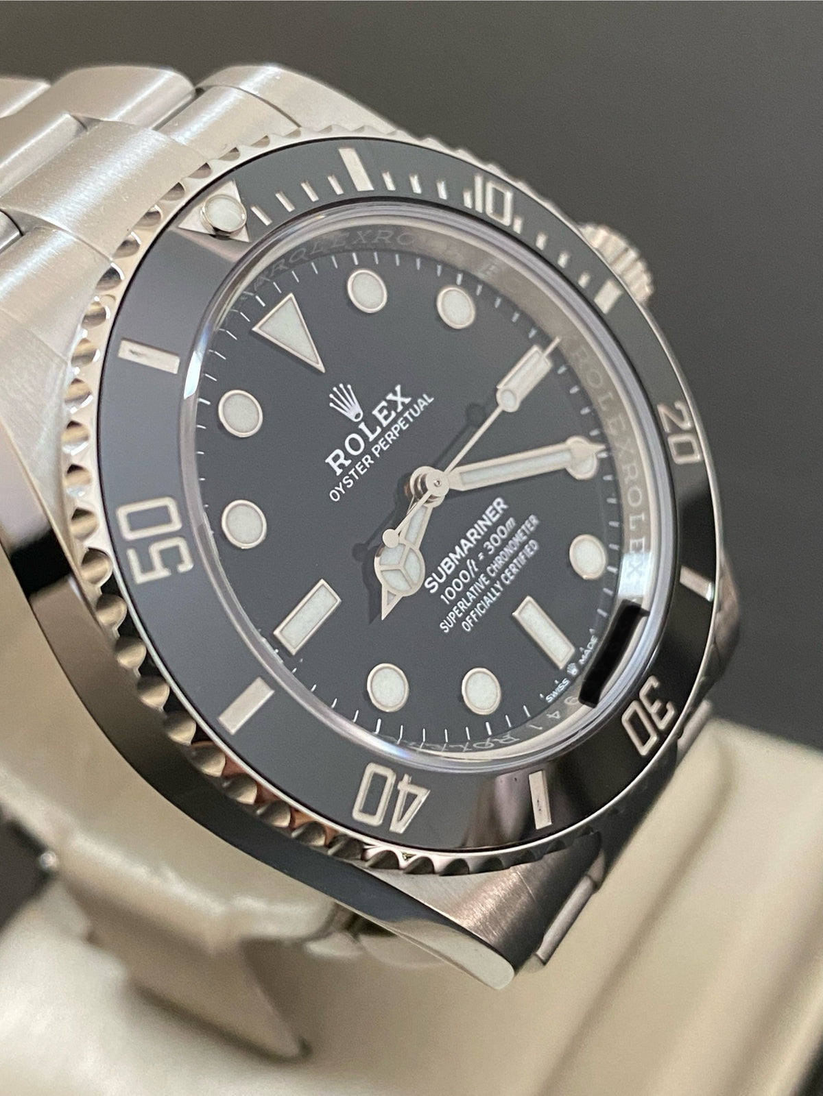 Rolex Steel Submariner No Date - 2021 - Black Dial - 124060 *FULL SET*