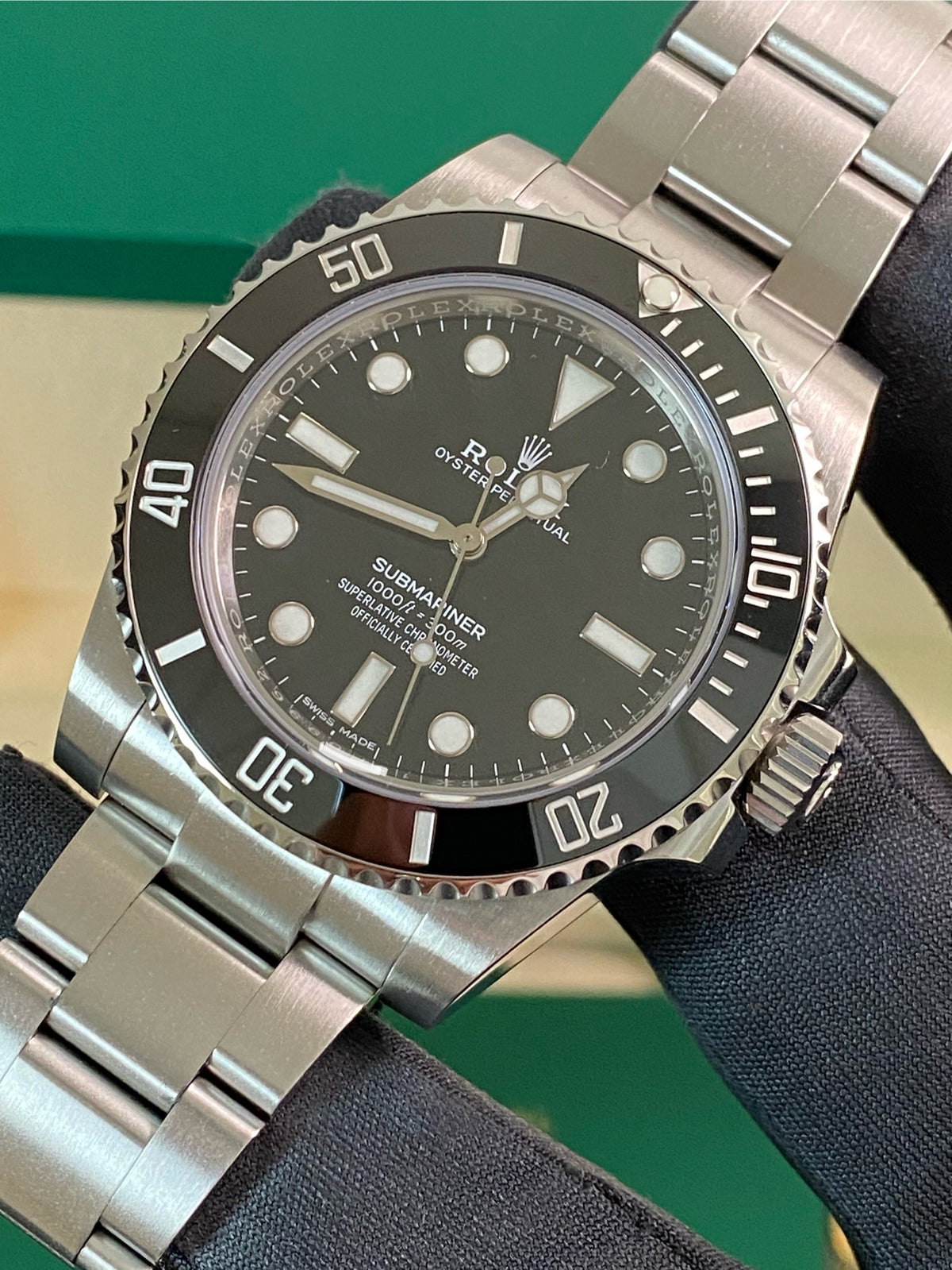 Rolex Steel Submariner No Date - Black Dial - 114060