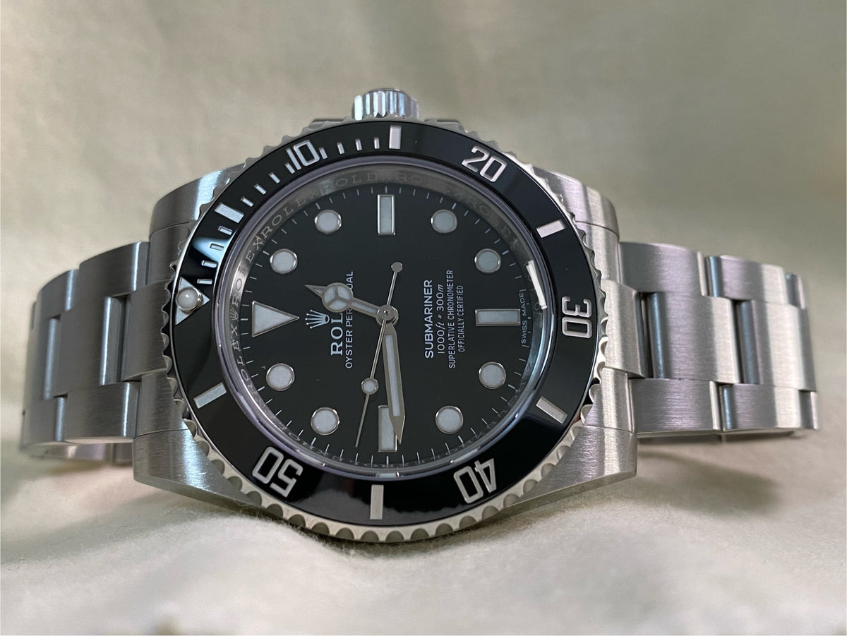 Rolex Steel Submariner No Date - Black Dial - 114060