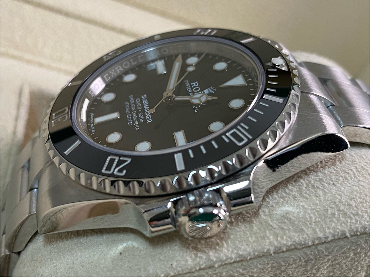 Rolex Steel Submariner No Date - Black Dial - 114060