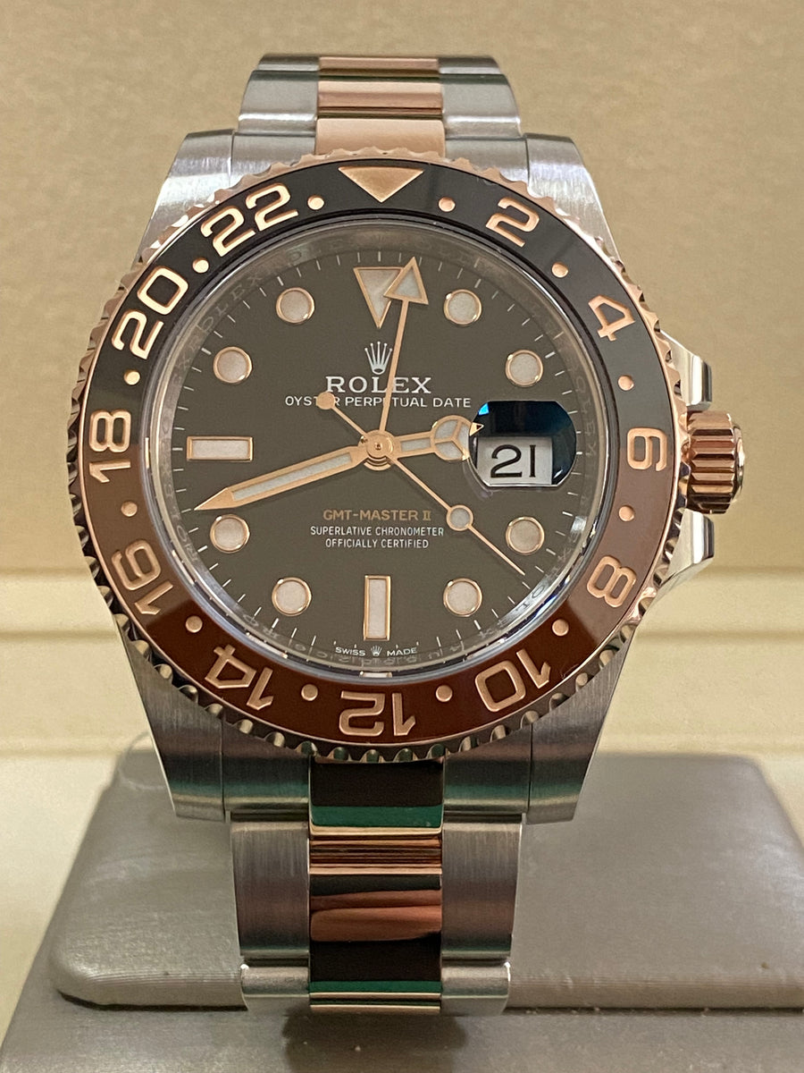 Rolex Everose Gold Rolesor GMT-Master II - 2020 - "Root Beer" Bezel - Oyster Bracelet - 126711CHNR