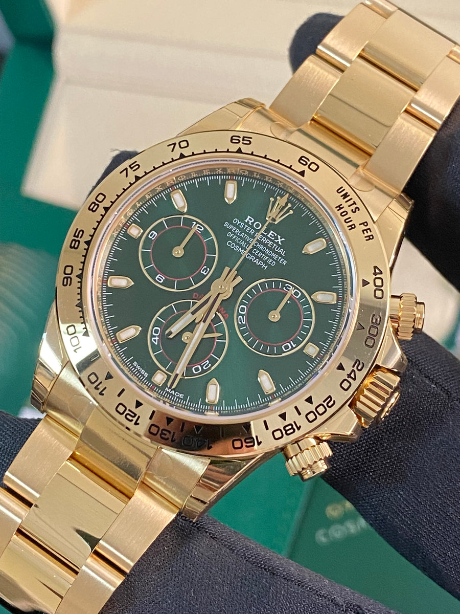 Rolex Yellow Gold Cosmograph Daytona -  2023 - "John Mayer" - 116508 *FULL STICKERS*