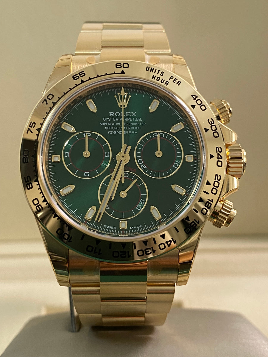 Rolex Yellow Gold Cosmograph Daytona -  2023 - "John Mayer" - 116508 *FULL STICKERS*