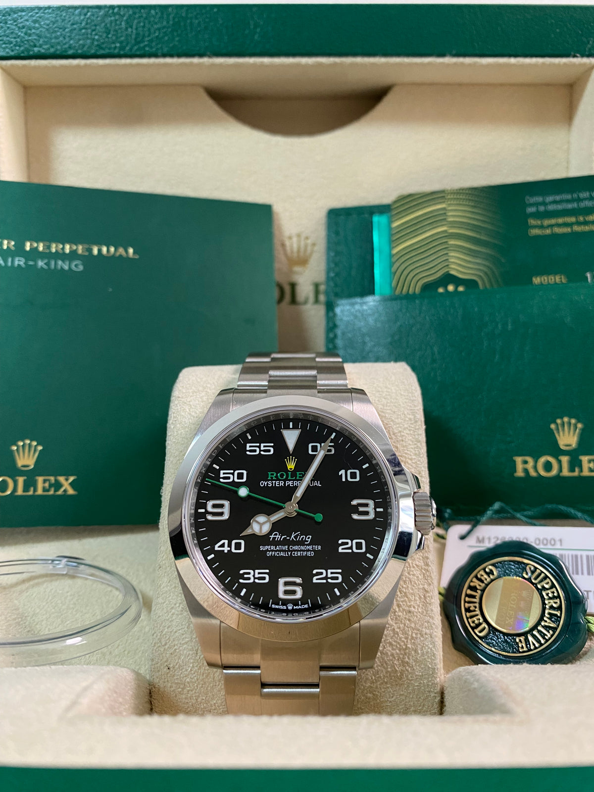 Rolex Air King 40mm - 2024 - 126900 - *FULL SET*