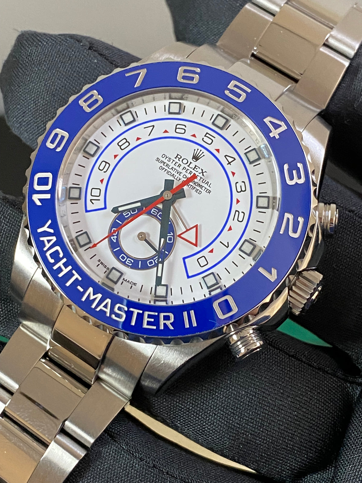 Rolex Steel Yacht-Master II - 2014 - White Dial - 116680