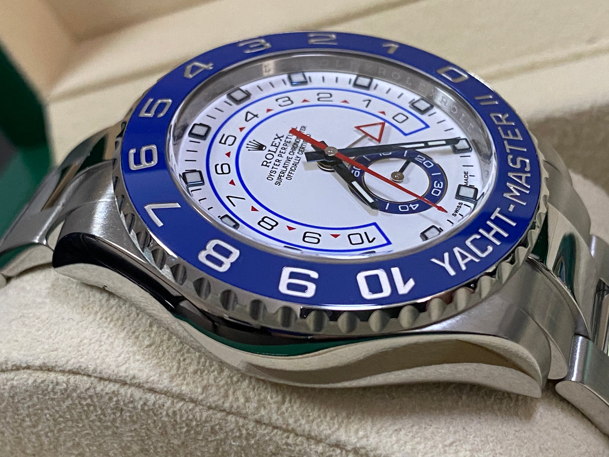 Rolex Steel Yacht-Master II - 2014 - White Dial - 116680