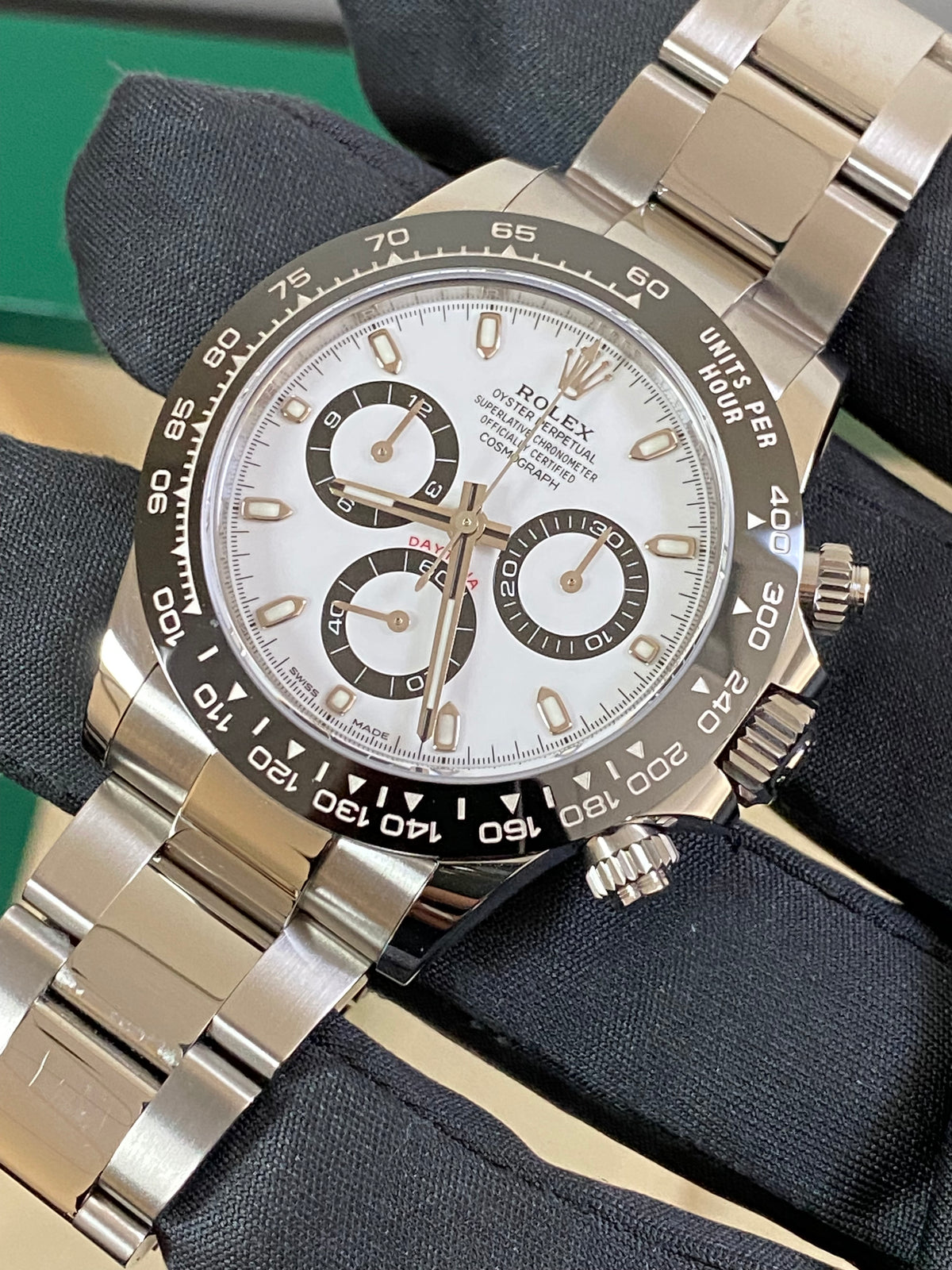 Rolex Steel Cosmograph Daytona - 2022 - "Panda" - White Index Dial - 116500LN *COMPLETE SET*