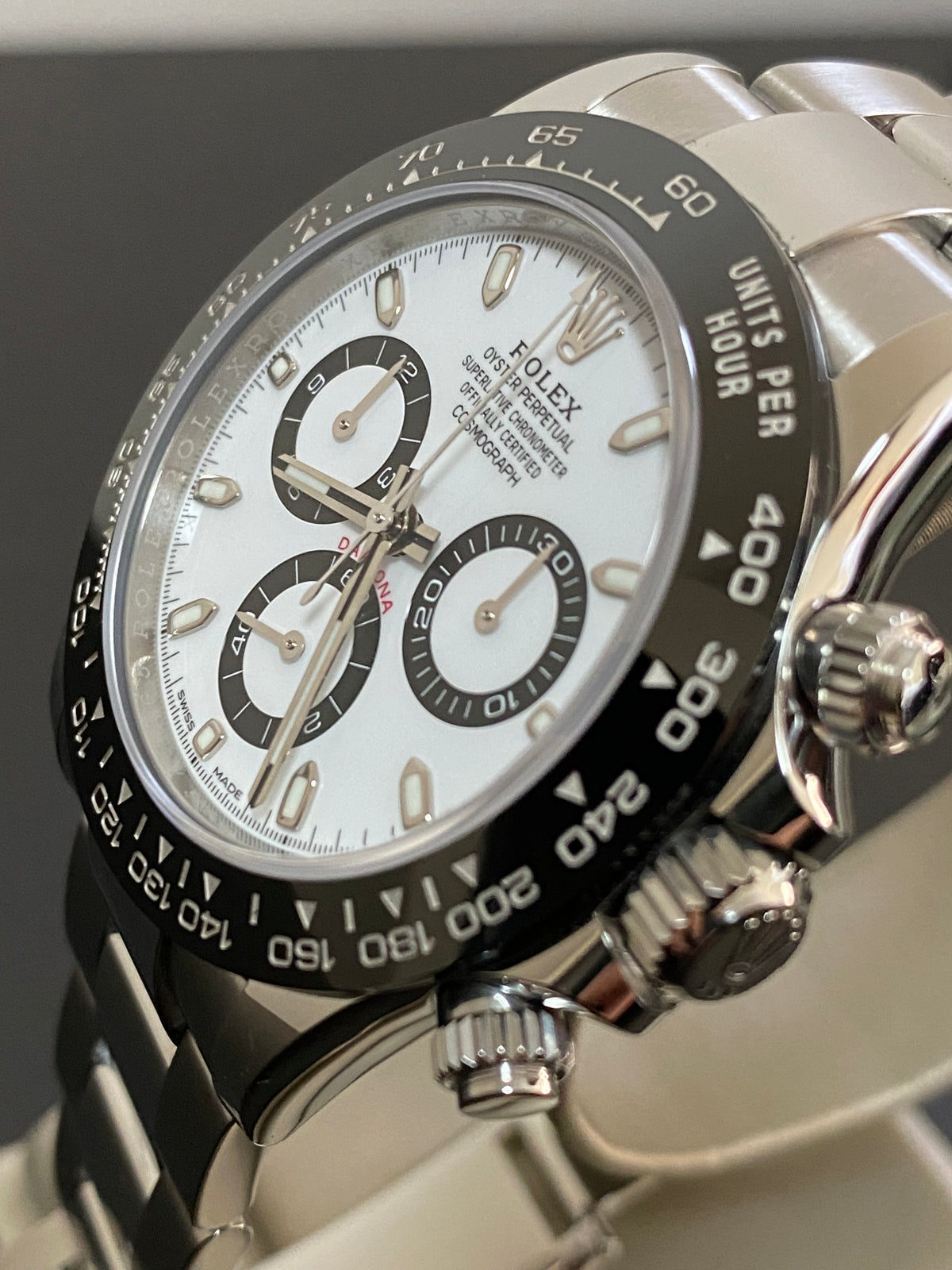 Rolex Steel Cosmograph Daytona - 2022 - "Panda" - White Index Dial - 116500LN *COMPLETE SET*