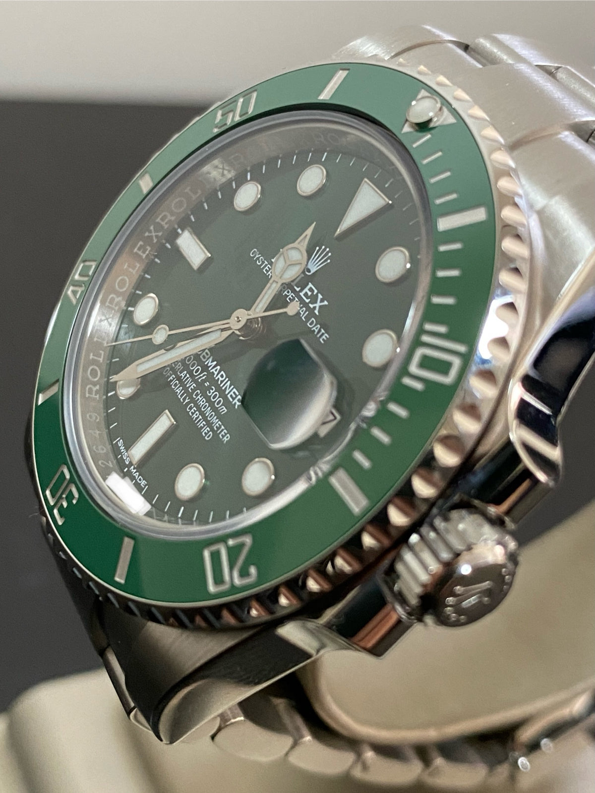 Rolex Steel Submariner Date - 2020 - "HULK" - 116610LV