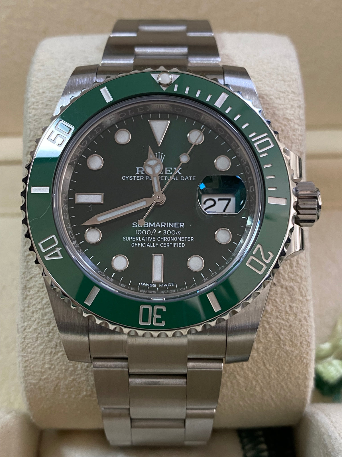 Rolex Steel Submariner Date - 2020 - "HULK" - 116610LV