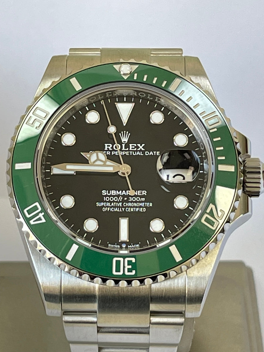 Rolex Steel Submariner Date - 2023 - "Starbucks" - Green Bezel - Black Dial - 126610LV