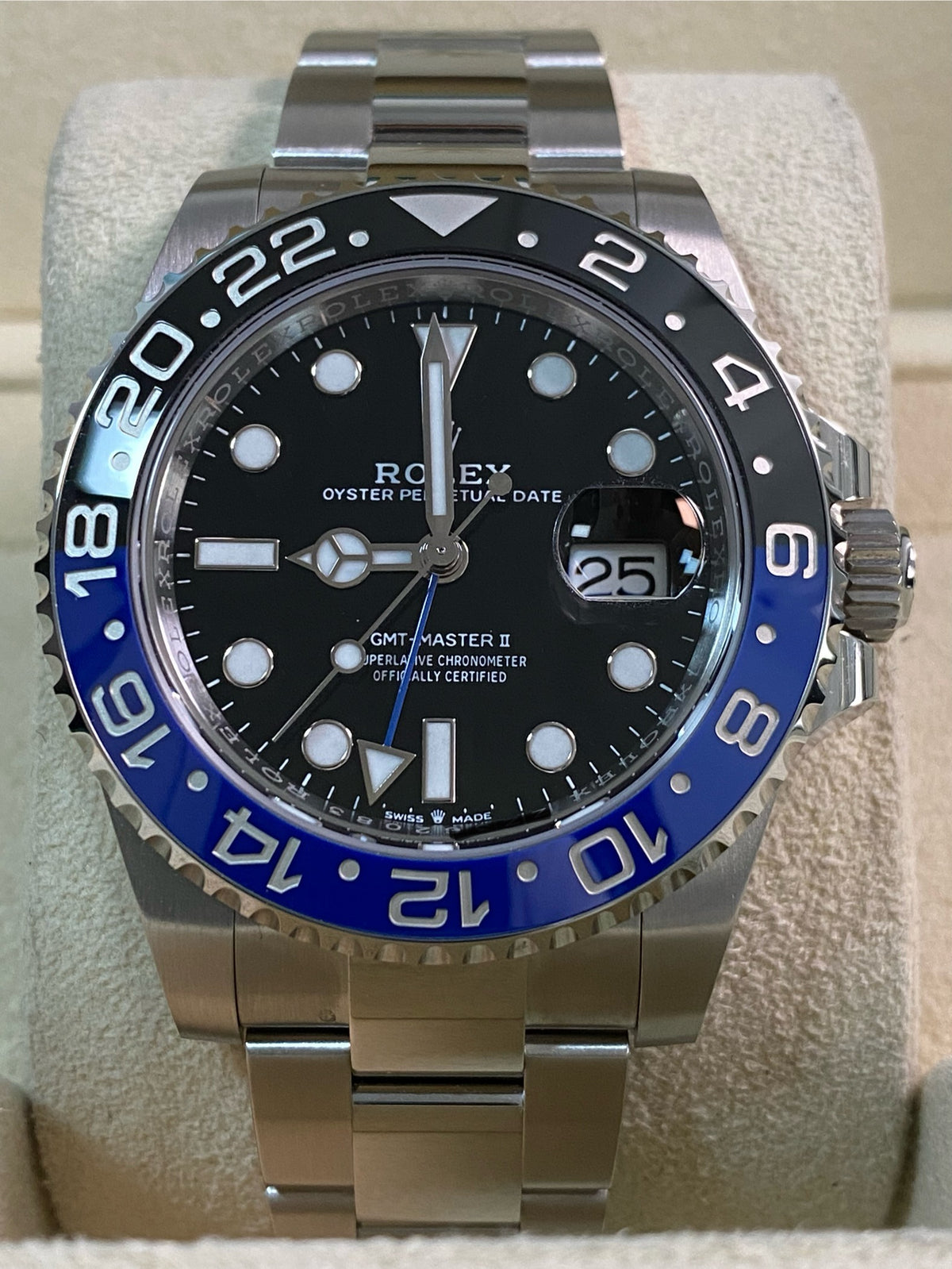 Rolex Steel GMT-Master II - 2024 - "Batman" - Oyster Bracelet - 126710BLNR *FULL SET*