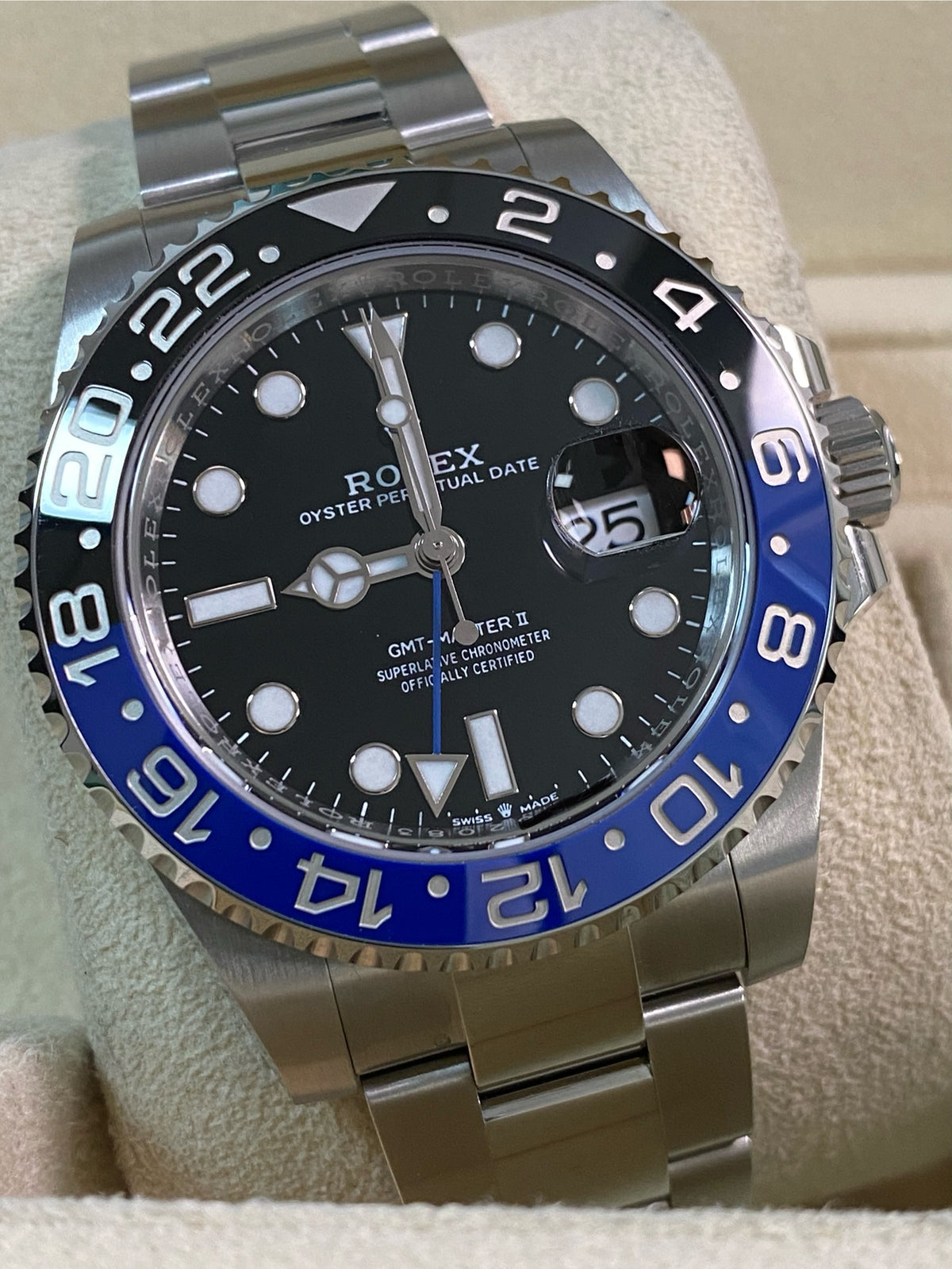 Rolex Steel GMT-Master II - 2024 - "Batman" - Oyster Bracelet - 126710BLNR *FULL SET*