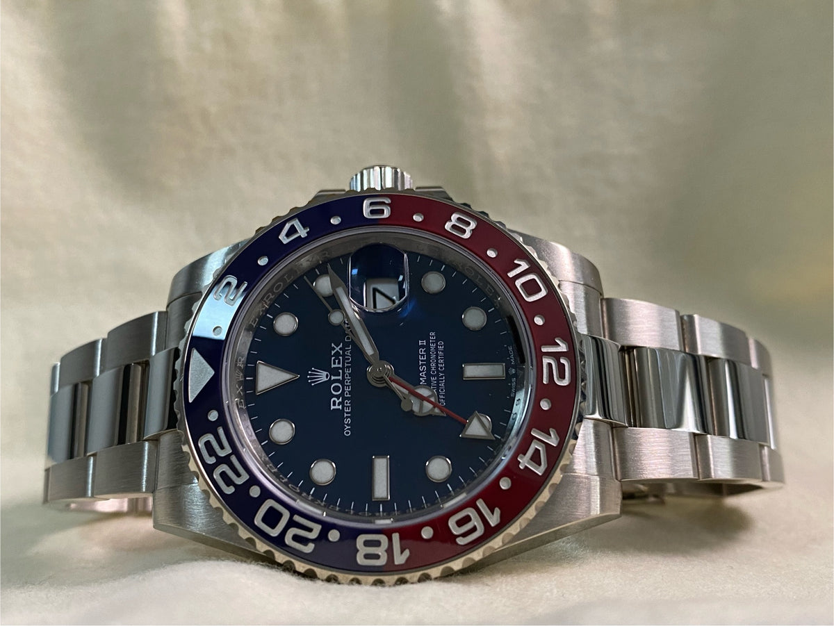 Rolex White Gold GMT-Master II - 2021 - "Pepsi" Bezel - Blue Dial - Oyster Bracelet - 126719BLRO *FULL SET*