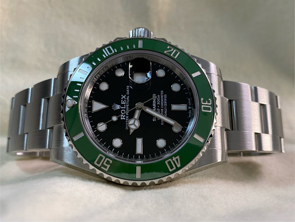 Rolex Steel Submariner Date - 2023 - "Starbucks" MK II - Green Bezel - Black Dial - 126610LV *FULL SET*