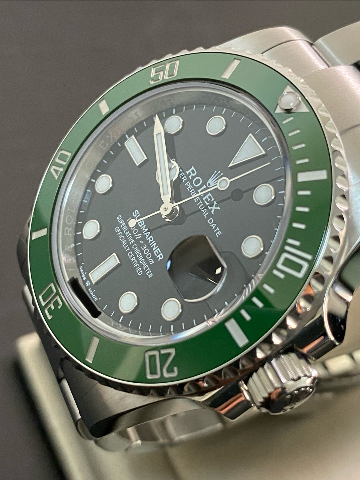 Rolex Steel Submariner Date - 2023 - "Starbucks" MK II - Green Bezel - Black Dial - 126610LV *FULL SET*