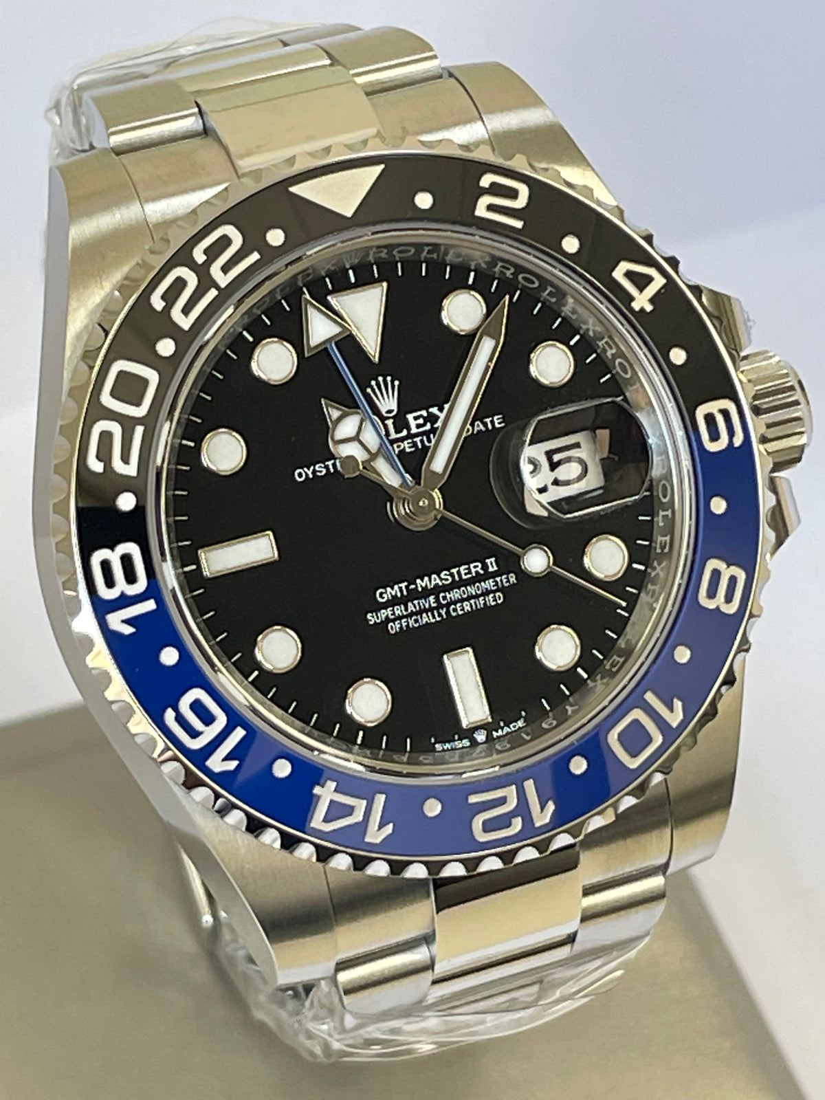 Rolex Steel GMT-Master II - 2023- "Batman" - Black Dial - Oyster Bracelet - 126710BLNR