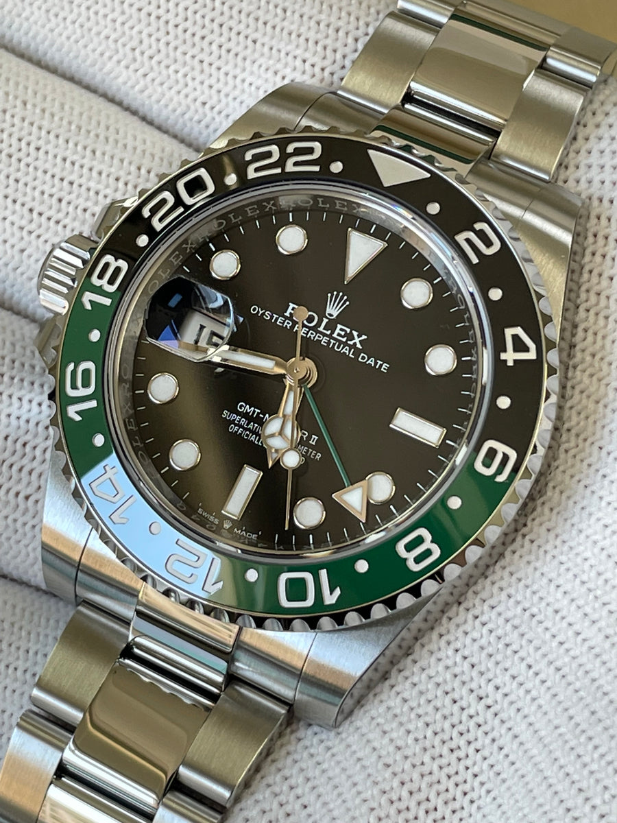 Rolex Steel GMT-Master II - 2023 - "Sprite" - Oyster Bracelet - 126720VTNR