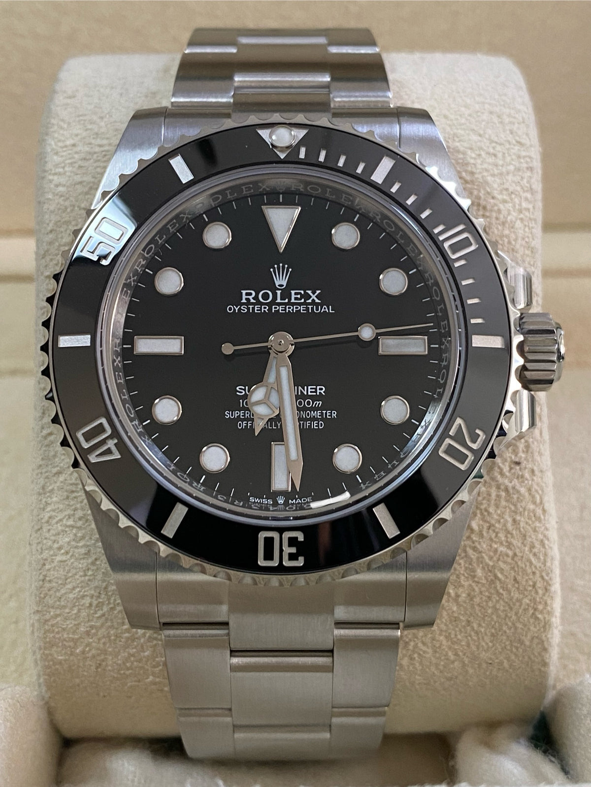 Rolex Submariner No Date - 2024 - Black Dial - 124060 *COMPLETE SET*