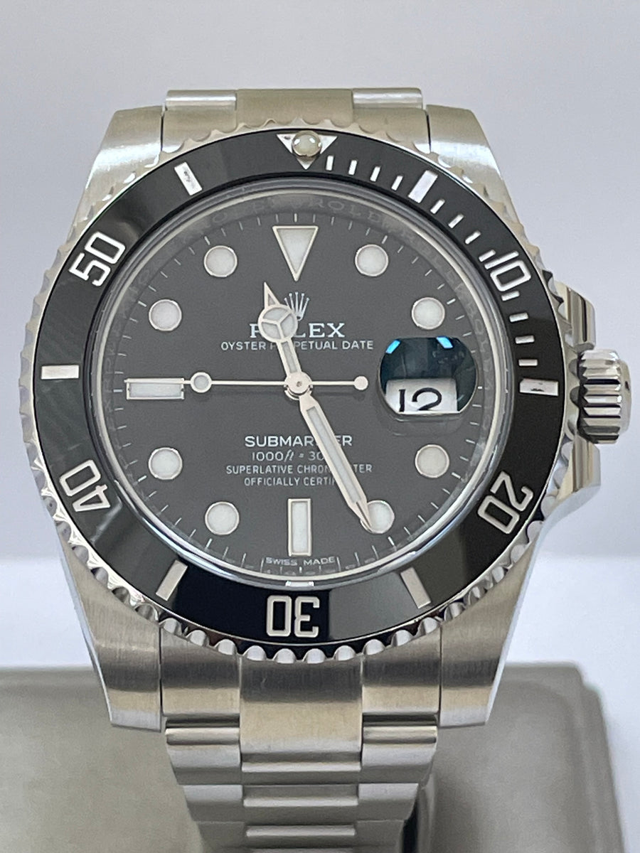 Rolex Steel Submariner Date - 2010 - G Serial - Black Dial - 116610LN