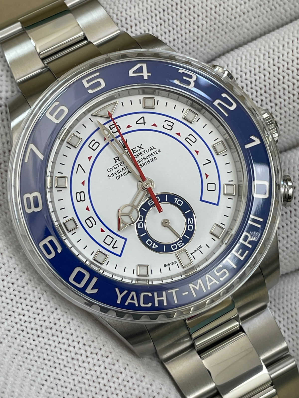 Rolex Steel Yacht-Master II - 2023 - White Dial - 116680