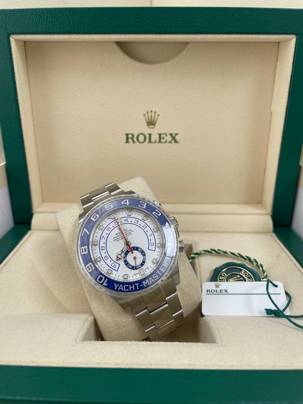 Rolex Steel Yacht-Master II - 2023 - White Dial - 116680