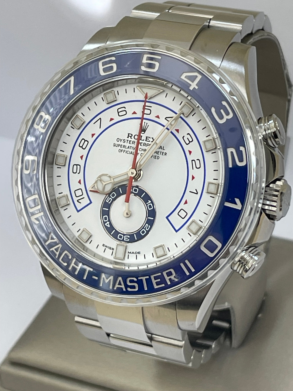 Rolex Steel Yacht-Master II - 2023 - White Dial - 116680