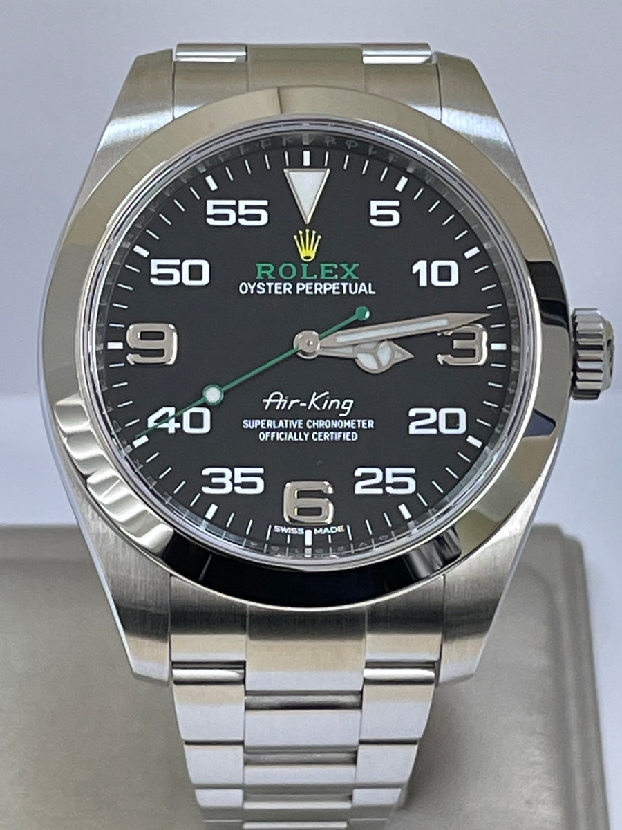 Rolex Air King Oystersteel - 2022 - Black Dial - 116900