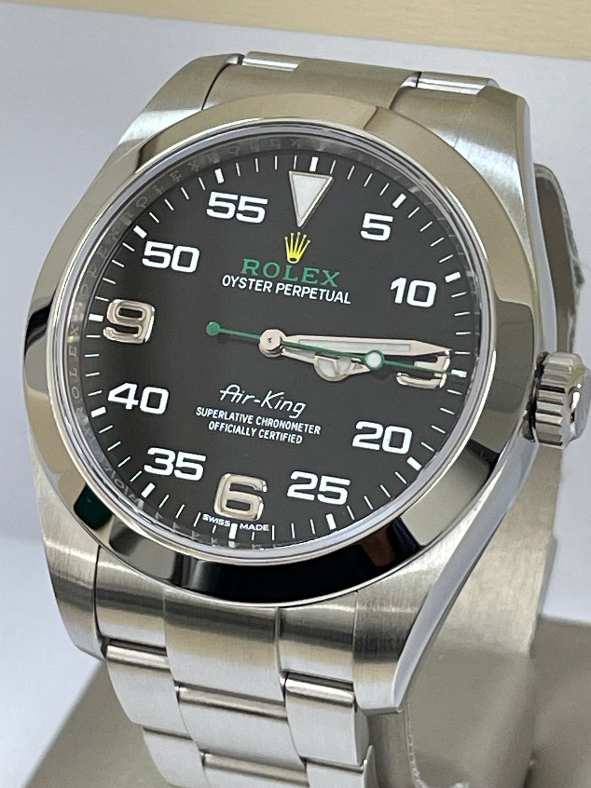 Rolex Air King Oystersteel - 2022 - Black Dial - 116900