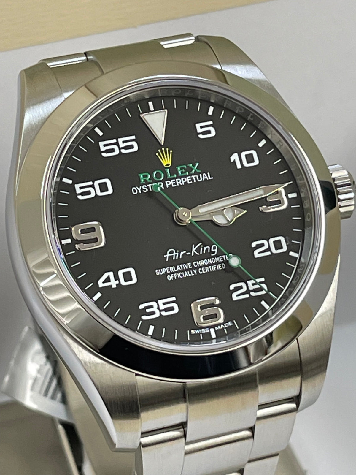 Rolex Air King Oystersteel - 2022 - Black Dial - 116900