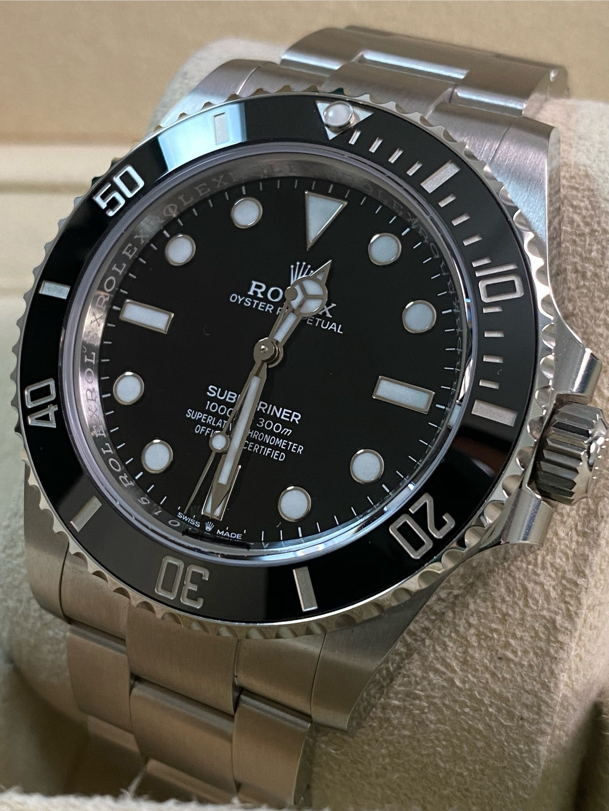 Rolex Steel Submariner No Date - 2024  - 124060 *FULL SET*