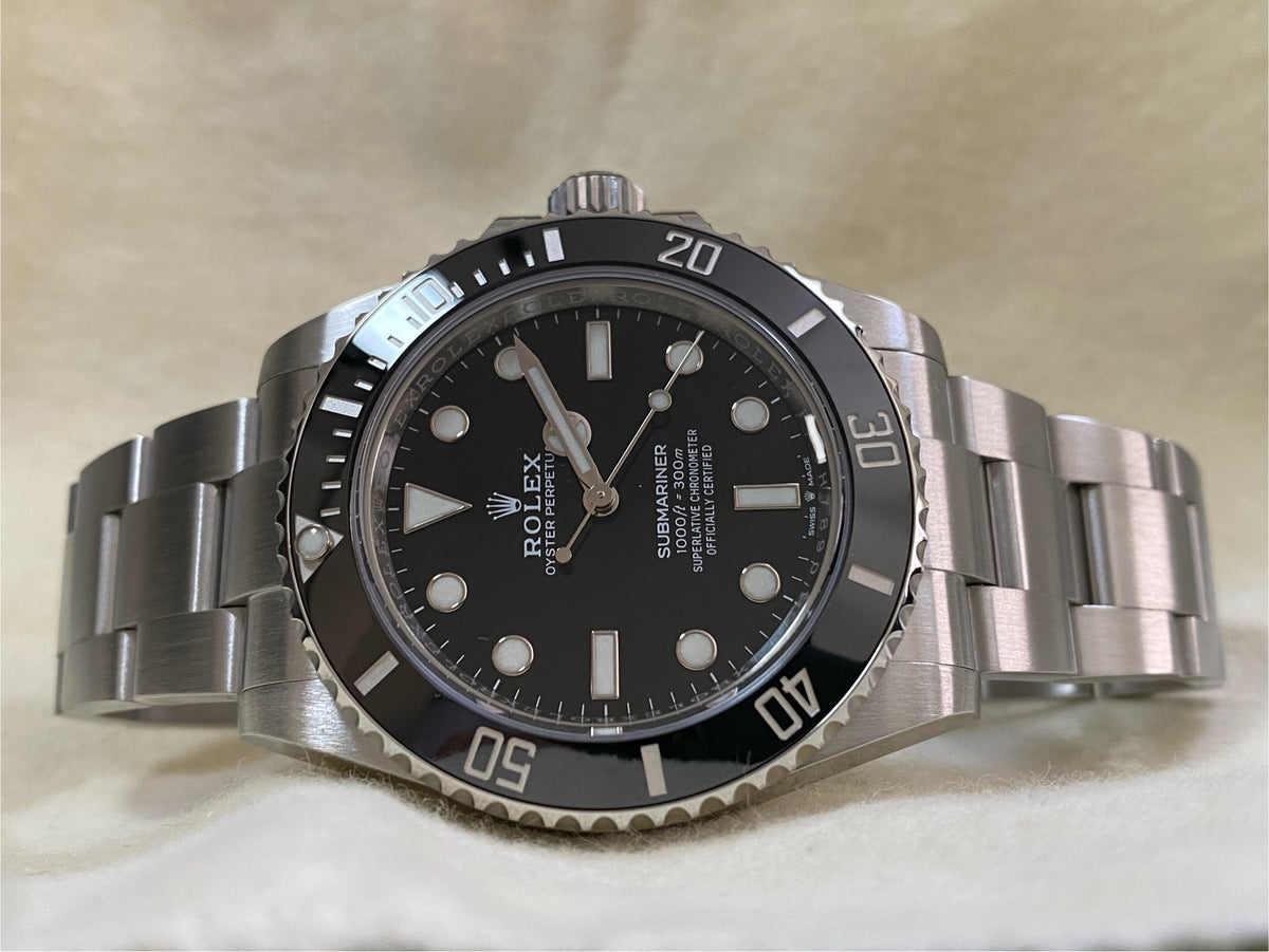 Rolex Steel Submariner No Date - 2023 - Black Dial - 124060 *COMPLETE SET*