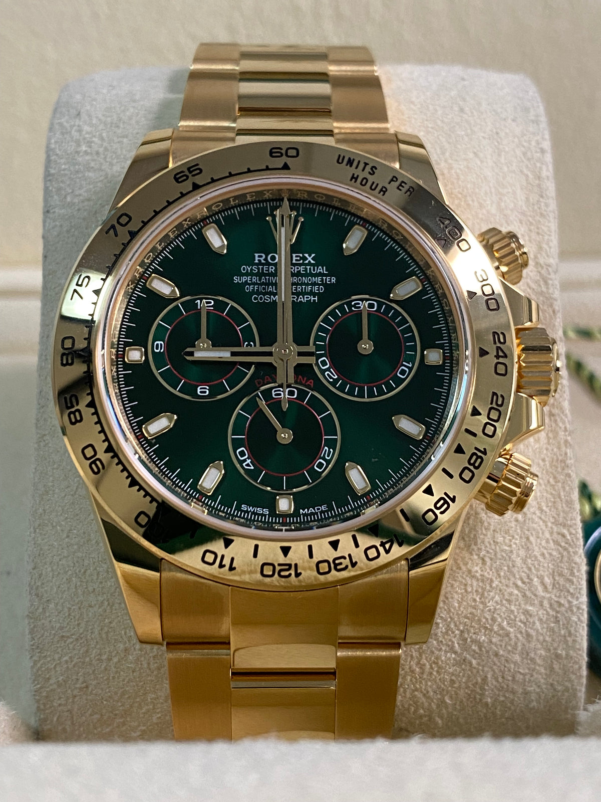 Rolex Yellow Gold Cosmograph Daytona -  2023 - "John Mayer" - 116508 *FULL SET*