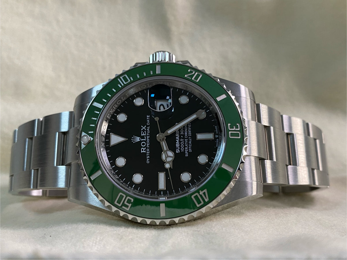 Rolex Steel Submariner Date - 2024 - "Kermit" MK II Bezel - Black Dial - 126610LV *FULL SET*