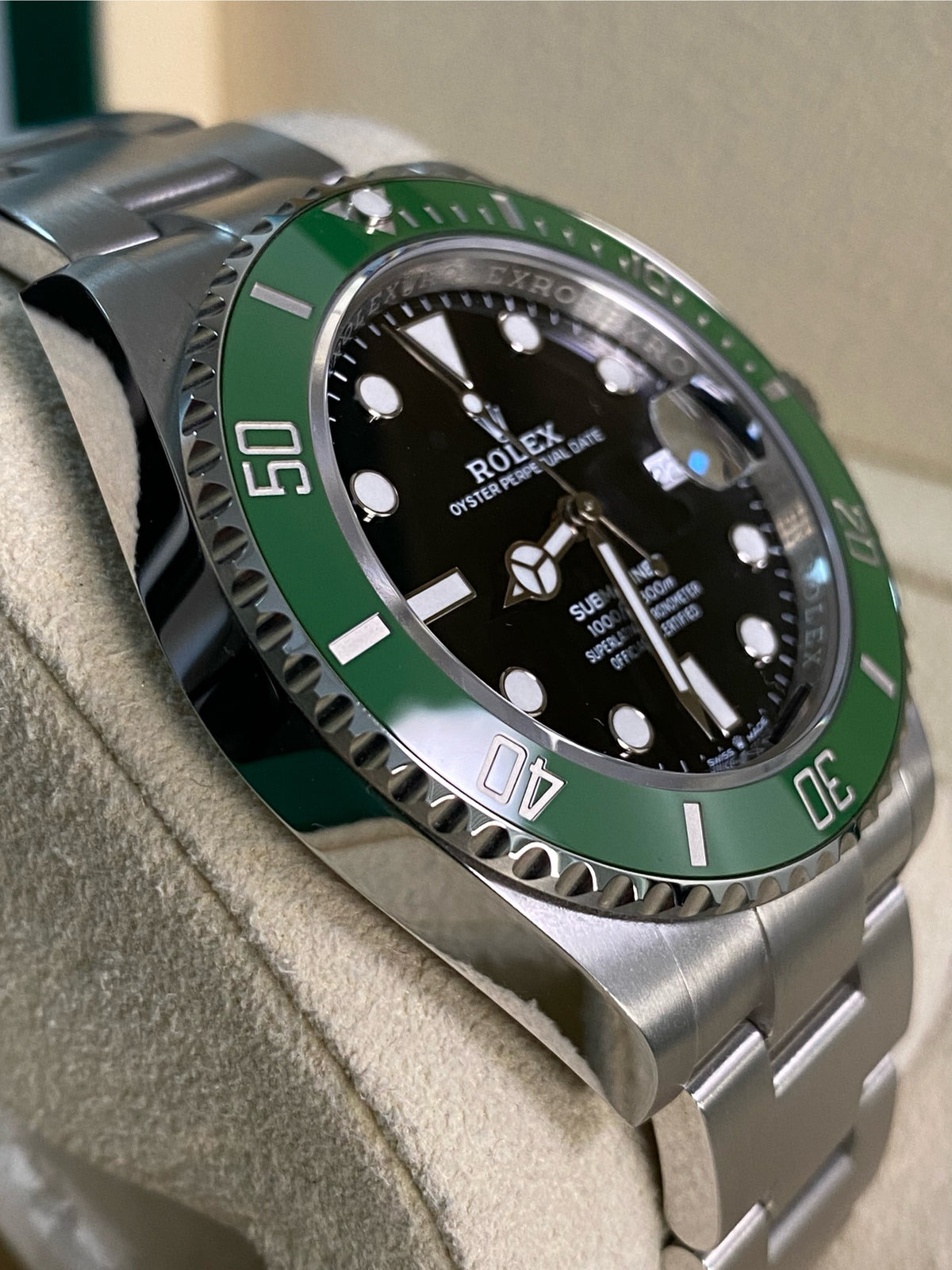 Rolex Steel Submariner Date - 2024 - "Kermit" MK II Bezel - Black Dial - 126610LV *FULL SET*