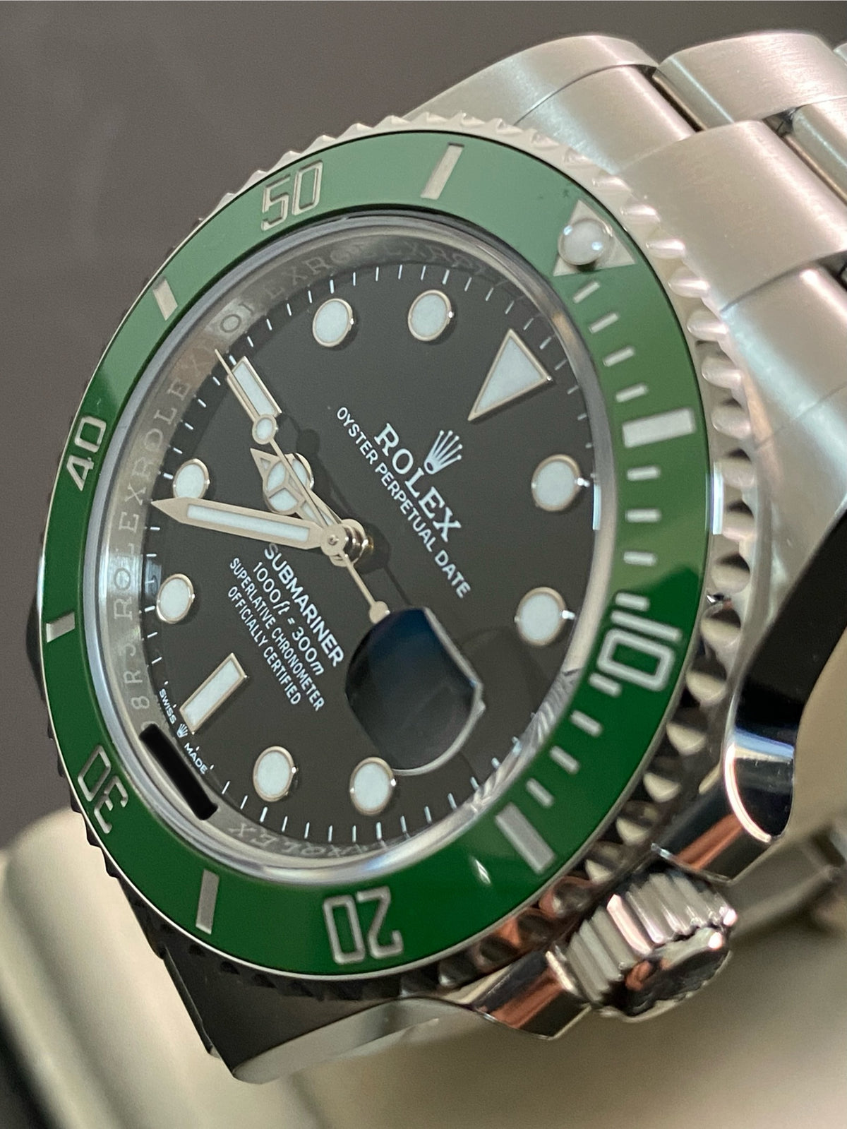 Rolex Steel Submariner Date - 2024 - "Kermit" MK II Bezel - Black Dial - 126610LV *FULL SET*