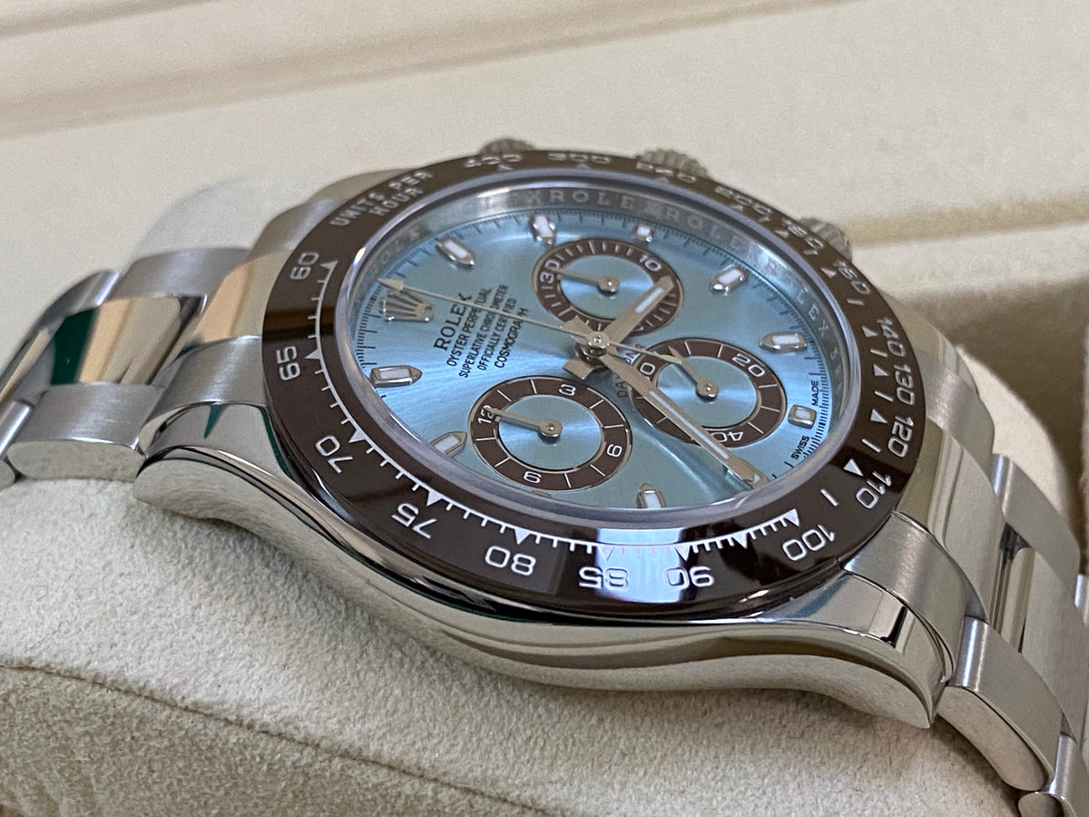 Rolex Platinum Cosmograph Daytona - 2023 - Ice Blue Dial - 116506