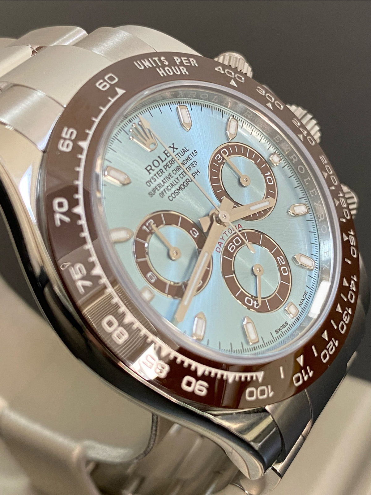 Rolex Platinum Cosmograph Daytona - 2023 - Ice Blue Dial - 116506