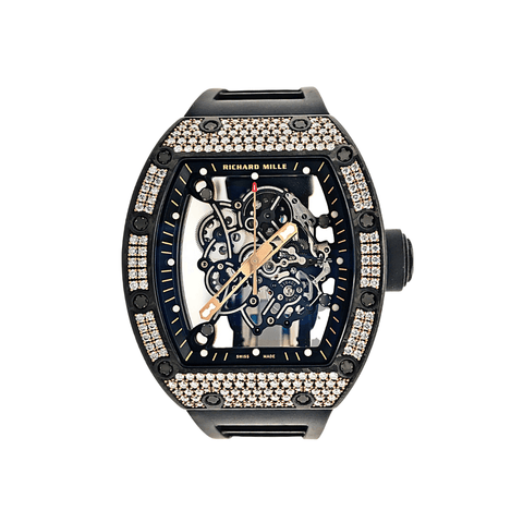 Richard Mille RM055 Bubba Watson Rose Gold Carbon TPT Diamond