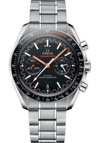 Omega Speedmaster Racing Co-Axial Master Chronograph Watch - 44.25 mm Steel Case - Black Ceramic Bezel - Matt Black Dial - 329.30.44.51.01.002