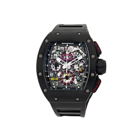 Richard Mille RM011-FM Felipe Massa Flyback Chronograph Black Carbon