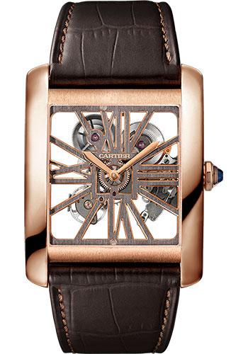 Cartier Tank Louis Cartier Watch - 33.7 mm Pink Gold Diamond Case - WJTA0021