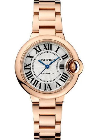 Cartier Ballon Bleu de Cartier Watch - 33 mm Pink Gold Case - W6920096